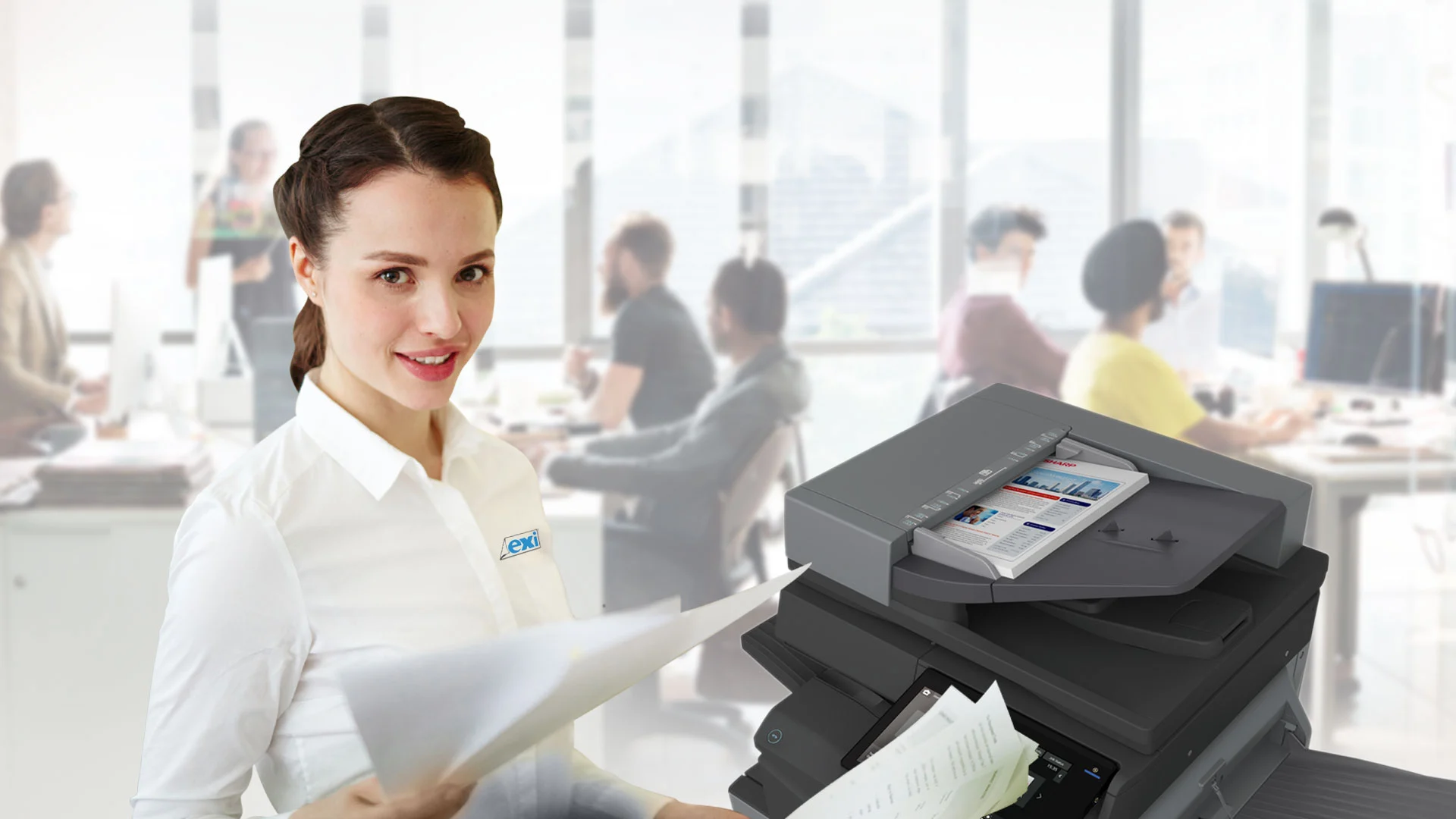 imagen de servicios administrados de impresión